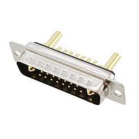 NorComp 680S17W2103L201 Mixed Contact D-Sub Connectors IP67 POWER-D 17W2 20A MALE SOLDER