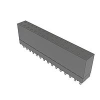Samtec ESW-115-12-L-D Stackthrough .100" Elevated Socket Strip