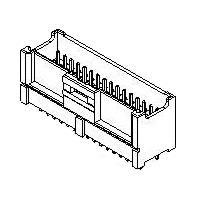 Molex 500637-3210 Shrouded 2.0 WtB Dual High-Bo x Plg Hsg Assy 32Ckt