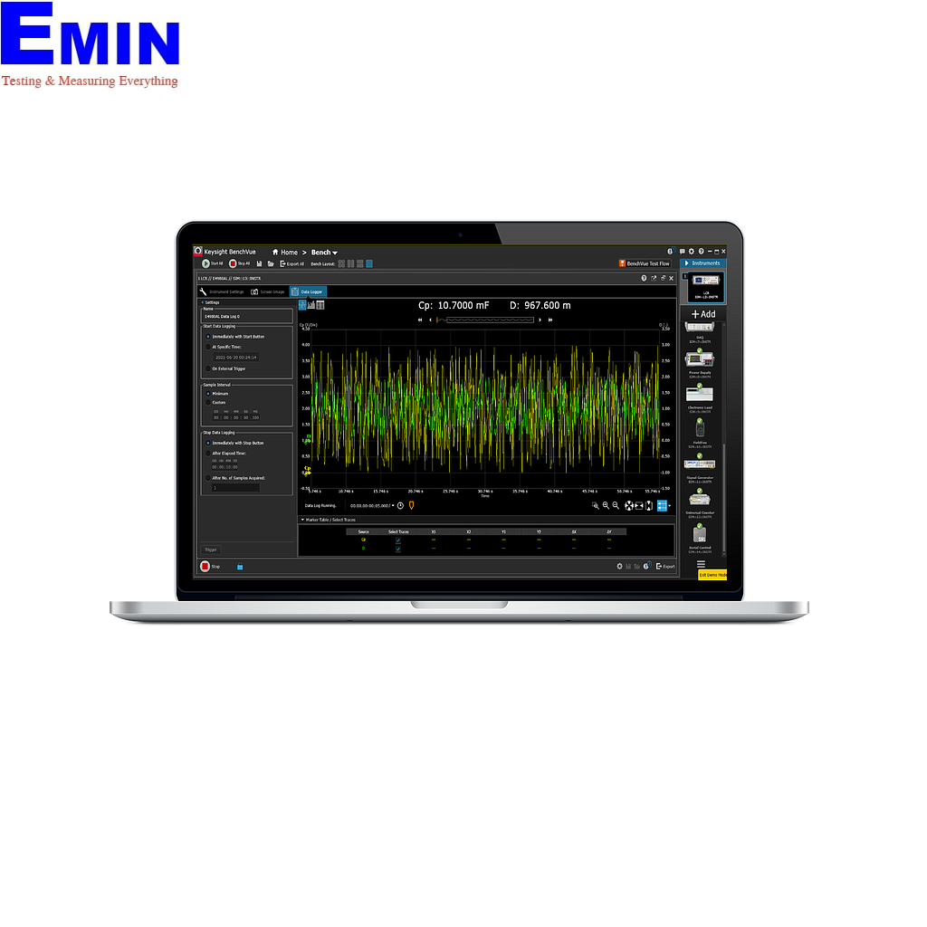 KEYSIGHT BV0014B PathWave BenchVue LCR Meter Control and Automation App