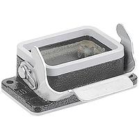 HARTING 09370060301 Housings BULKHEAD MOUNTING HAN 6B 1 LVR LCKING