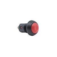E-Switch RP8200B2M1CEBLKREDNIL Sealed 10mA 24VDC ON-OFF Red, Sldr Lug IP67