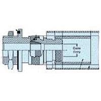 Glenair 630-015B01 Accessories FIBER OPTIC CABLE BULKHD ADAPTER