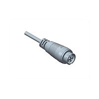 Amphenol LTW 1CD-09AMFM-LL7A03 Sensor Cables / Actuator Cables Ceres, Middle Size, 5A, 09 Pins, Overmolded, Straight