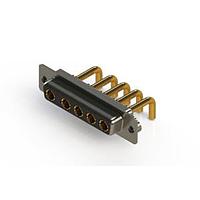 EDAC 630-5W5-250-2TA Mixed Contact D-Sub Connectors Right-angle Power Combo D-Sub Connector