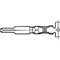 AMP Connectors - TE Connectivity 1-770007-0 (Mouser Reel) Pin & Socket Connectors PIN 20-14 BR/AU Reel of 1000