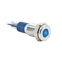 E-Switch PVL08FLS41 Pilot Indicator 8mm 2-20mA 2.8V Blu Lens Sldr SS IP67
