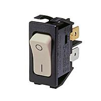 Bulgin C1250APWW-086B Standard Rocker Switch DPST Rocker Switch with Legend