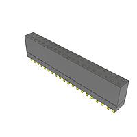 Samtec ESW-120-37-G-D Stackthrough .100" Elevated Socket Strip