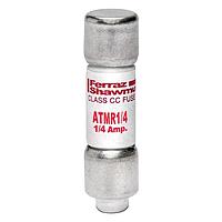 Mersen ATMR1/4 Class CC Fuses Fuse; Fast-Acting; Class CC; 200kA I.R AC/100kA I.R DC; 600VAC/DC; .25A