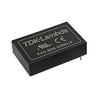 TDK-Lambda PXG-M20-48WD15 Isolated 20W 18-75VDCin +/-15Vout 677mA