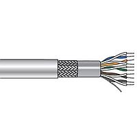 Alpha Wire 6227C SL002 Multi-Conductor Cables 24 AWG, 7 Pair Communication Cable, Shielded, 500 ft - Slate