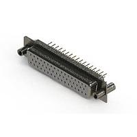 EDAC 628-M50-621-WT4 D-Sub Connectors - Standard Density Vertical Machined D-Sub Connector