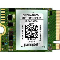 Swissbit SFPC015GM1EC1TO-I-5E-A26-STD Solid State Drives - SSD Industrial M.2 PCIe SSD, N-20m2 (2230), 15 GB, 3D TLC Flash, -40C to +85C