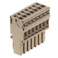 Weidmuller 1855040000 Pluggable Terminal Blocks ZP 4/1AN/7