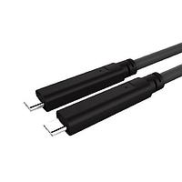 EverPro EPGUDH72-C0C0K005PI Fiber Optic Cable Assemblies USB 3.1 Gen 1, 5Gbps, Type C-C connectors, 2Lane DP 1.4 16.2Gbps. 4K a. 60Hz 4K a. 30Hz, Active Optical Cable - 5m {up to 15m}