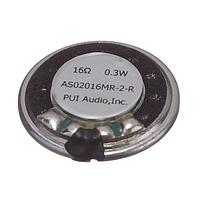 PUI Audio AS02016MR-2-R Electromagnetic 16 Ohm 600-7000Hz