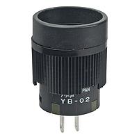 NKK Switches YB02KW01 Panel Mount Indicators / Switch Indicators ROUND BUSHING MOUNT BODY ONLY