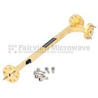 Fairview SMW12EC001-20  WR-12 Directional Waveguide Coupler 20 dB With UG-387/U Flange and E-Plane Coupled Port From 60 GHz to 90 GHz E Band