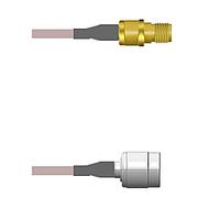 Amphenol Custom Cable Q-2T0510001018i RF Cable Assemblies SMA-SJ/TNC-SP G178 18I