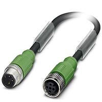 PHOENIX CONTACT 1500800 Sensor Cables / Actuator Cables SAC-3P-M12MS/0.3- PUR/M12FS SH