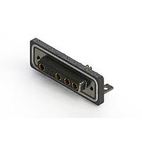 EDAC 630W9W4-140-4N4 Mixed Contact D-Sub Connectors Right-angle Waterproof Power Combo D-Sub Connector