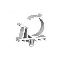 Essentra Components PAKKL-5775-19 Cable Mounting & Accessories Clip,Adj,Snap In,Nat,.57-.75 in Hold