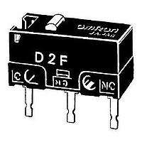 Omron Electronics D2F-5 Ultra Subminiature 250VAC 5A 1.47 N Pin Plung PCB Term