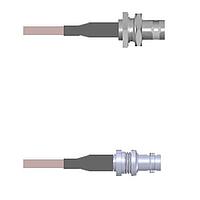 Amphenol Custom Cable Q-0600R000S036i RF Cable Assemblies BNC-SJB/HDBNC-SJB G179 36I