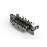 EDAC 628-M15-621-WN5 D-Sub Connectors - Standard Density Vertical Machined D-Sub Connector