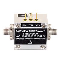 FairviewMicrowave FMSW2020, 2.92mm PIN Diode Switch SPST (50 Ohm, 2GHz - 40 GHz, +30 dBm, 2.92mm Female)
