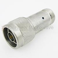 Fairview SA18N-14 14 dB Fixed Attenuator N Male To N Female Up To 18 GHz Rated To 2 Watts With Passivated Stainless Steel Body