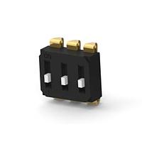 P&B 3-2319847-4 DIP Switches END STACK DIP 3P J RAISED T&R