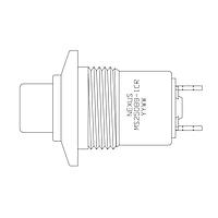 Amphenol Nexus Technologies NXW301CB1R-60 Sealed Switch, nut, washer