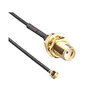 Linx Technologies - TE Connectivity CSH-SGFB-100-UFFR RF Cable Assemblies CABLE UFL 1.32 100 SMA JACK AU