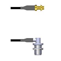 Amphenol Custom Cable Q-2Y01S0008024i RF Cable Assemblies SMA-SJB/N-RJB RG58 24I