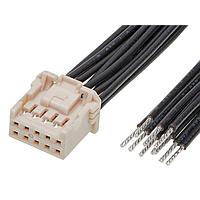 Molex 221956-1103 Discrete Wire iGrid-to-Pigtail (OTS) Cable Assembly Dual Row 300mm Length 10 Circuits Natural