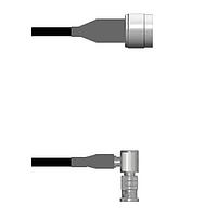 Amphenol Custom Cable Q-2I05G0003084i RF Cable Assemblies N-SP/HDBNC-RP G174 84I