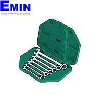 SATA 09024 Double Ratcheting Combination Wrench Set (07pc)