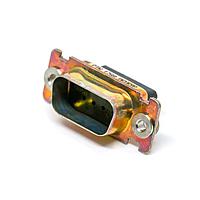 Cinch DEUF9P Plug DSUB 9 M CRIMP FLOA G ZINC