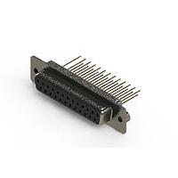 EDAC 628-M25-623-BT2 D-Sub Connectors - Standard Density Vertical Machined D-Sub Connector