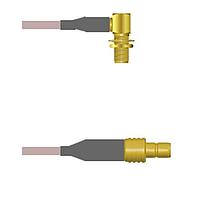 Amphenol Custom Cable Q-2Q03N000R036i RF Cable Assemblies SMA-RJB/SMB-SJ G316D 36I