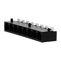 Molex 43223-6140 Ganged RA 6/4/8 RJ-11 flangeless ganged