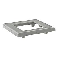 NKK Switches AT9201H Square .937" WIDE GRAY BEZEL FOR MLW SERIES
