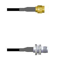 Amphenol Custom Cable Q-3B04E0003011i RF Cable Assemblies SMA-SP/TNC-SJB G174 11I