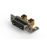 EDAC 630-7W2-640-5TC Mixed Contact D-Sub Connectors Right-angle Power Combo D-Sub Connector