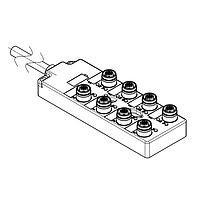 Molex 1202510031 Sensor Cables / Actuator Cables MPIS U12 PNP 5P 8PT BK 5M DUAL