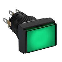 SCHNEIDER XB6EDW3B2P Flush IPB SPG Ret, Rect., green, 24V, 2 NO/NC