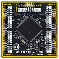 Mikroe MIKROE-4728 Add-On Boards SiBRAIN PIC32MZ1024E FE144