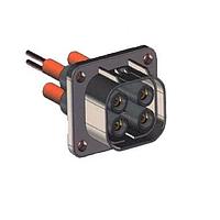 Amphenol Technical Products PL282(X)-30X LEVER LOCK Connectors 10MM POWERLOK 2 WAY RIGHT ANGLE LEVER LOCK